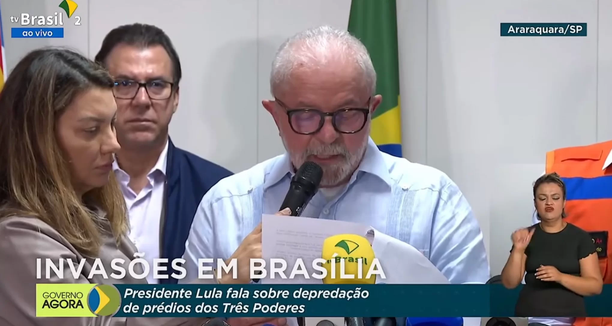 Lula decreta intervenção federal no DF até fim de janeiro